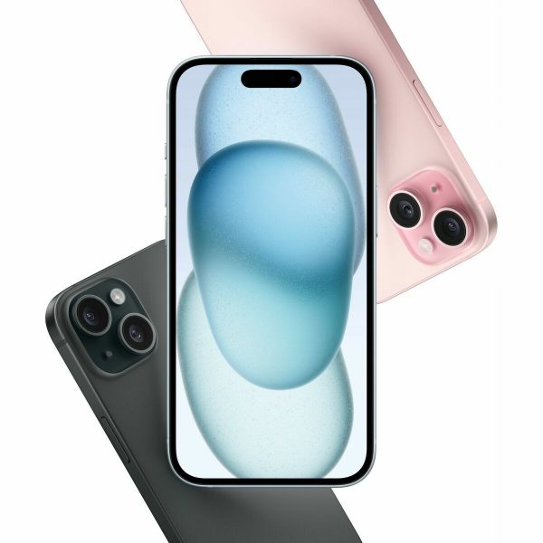 smartphone apple iphone 15 plus 128 gb green
