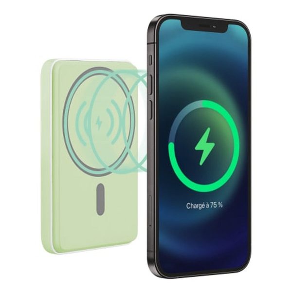 powerbank t'nb pbumag5gr 5000 mah green magsafe