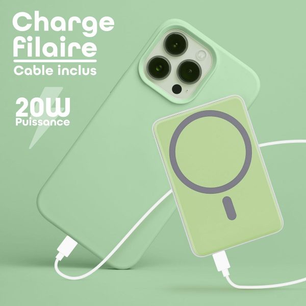 powerbank t'nb pbumag5gr 5000 mah green magsafe