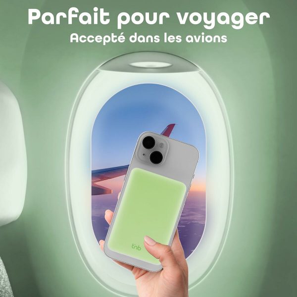 powerbank t'nb pbumag5gr 5000 mah green magsafe