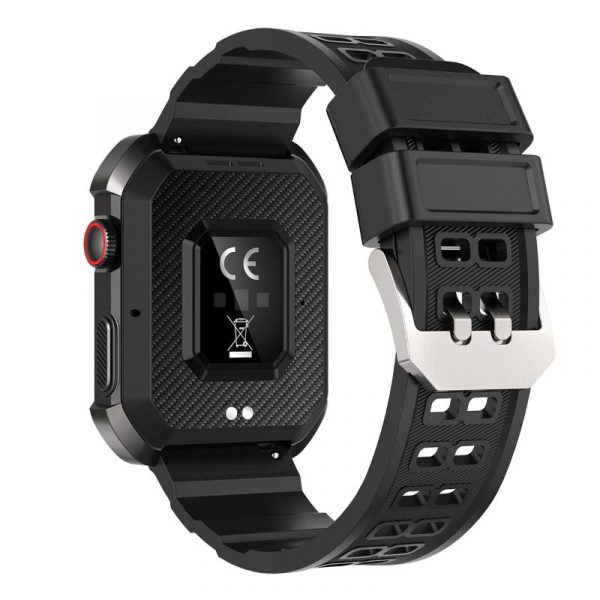 military smart watch for men outdoor tactical smartwatch, ip69k waterproof rugged bluetooth dail calls speaker
